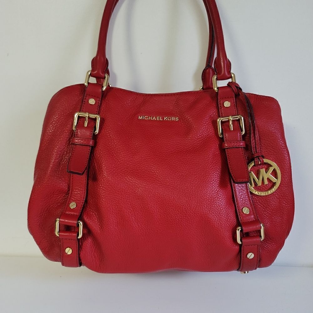Michael Kors Bedford Leather Large satchel bag - Picture 3 of 16